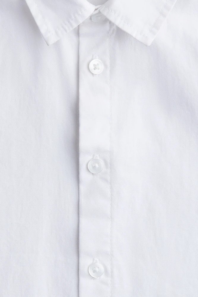 Cotton Poplin Shirt