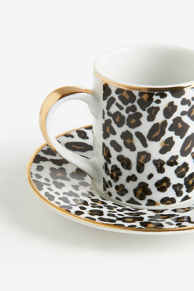 2-pack Espresso Cup and Saucer