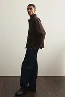 Regular Fit Canvas Jacket