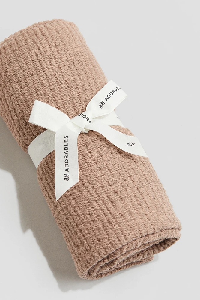 Cotton Muslin Baby Blanket