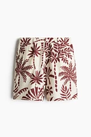 Relaxed-Fit Patterned Shorts