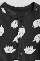 Printed Pajama Jumpsuit