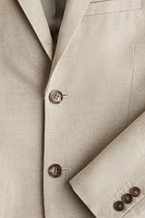 Linen-Blend Jacket