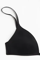 Padded Soft-Cup Microfiber Bra