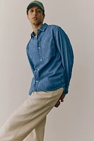 Regular Fit Denim Shirt