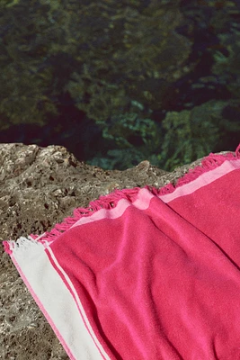 Beach Towel with Fringe