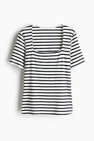 Square-Neck Top