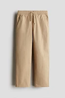 Loose-Fit Cotton Twill Pants