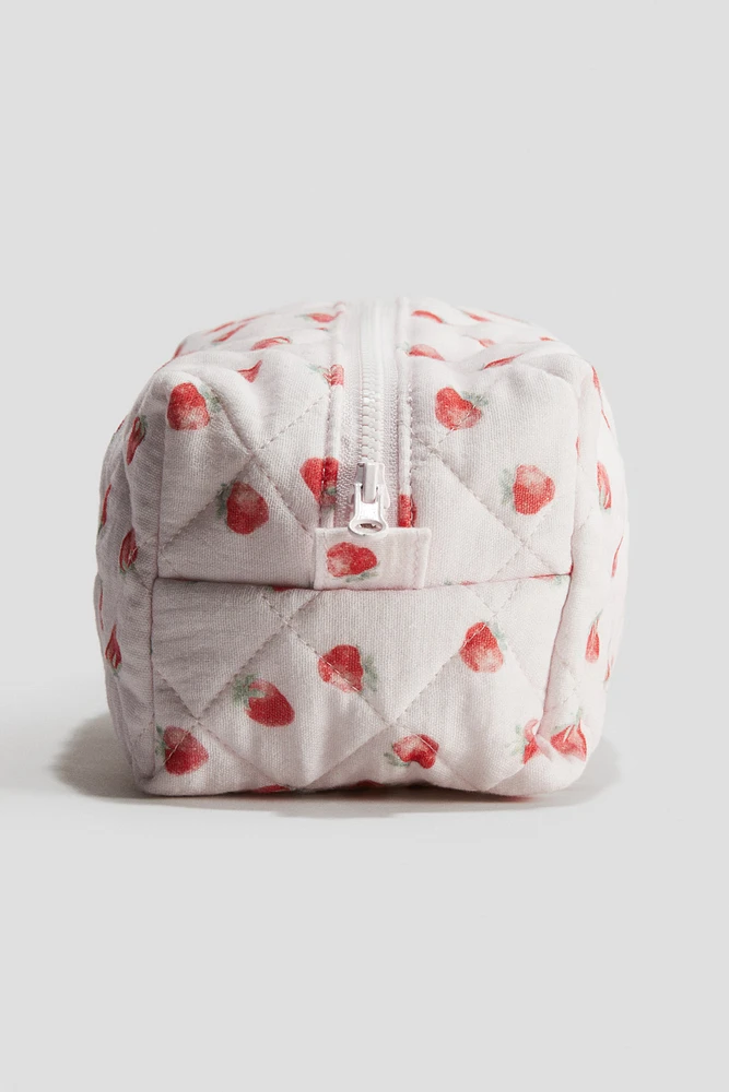 Trousse de toilette en coton