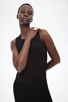 MAMA Textured Jersey Dress