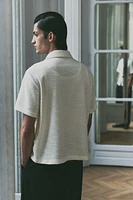Regular-Fit Textured Resort Shirt