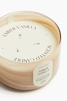 Large Scented Candle Glass Holder