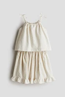 2-Piece Linen-Blend Set