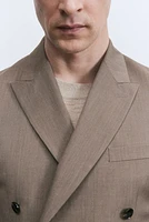 Regular-Fit Double-Breasted Jacket