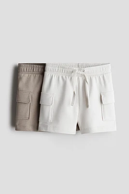 2-pack Cargo Sweatshorts