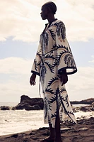 Tie-Belt Tunic Dress