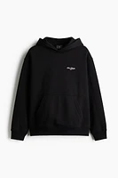 Loose-Fit Hoodie with Motif