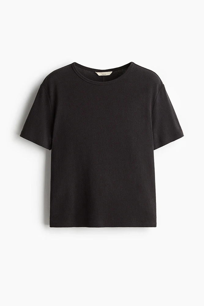 Silk-Blend T-Shirt