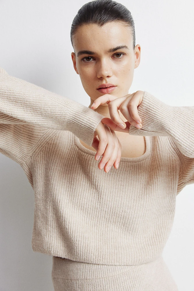MAMA 2-piece Rib-Knit Set