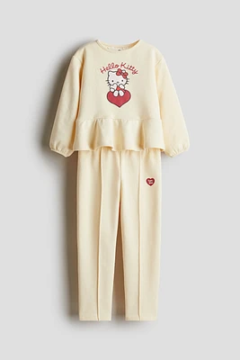 2-piece Printed Sweatsuit