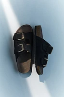 Suede Sandals
