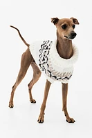 Jacquard-Knit Dog Sweater