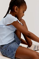 Chiffon-Sleeved Top