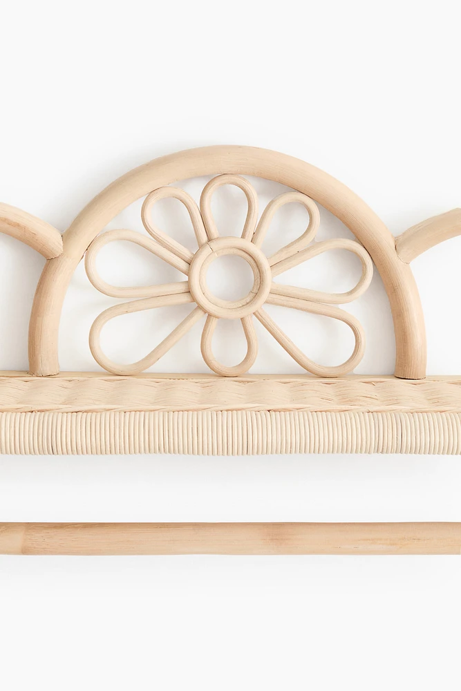 Rattan Wall-mounted Rack