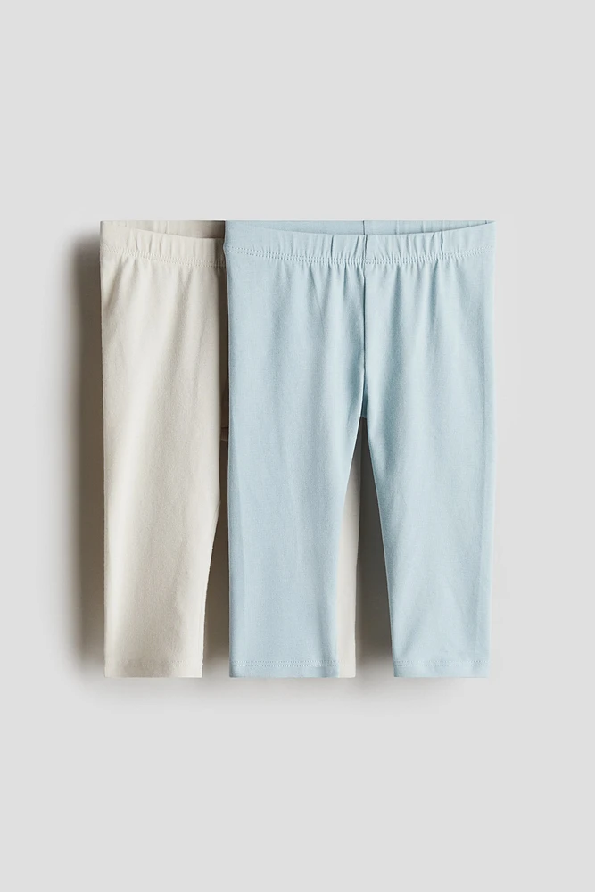 2-Pack Supersoft Cotton Jersey Leggings
