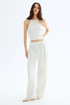 Belted Pants