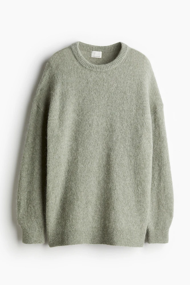 Oversized Alpaca-blend Sweater