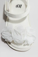 Sandales avec appliqués