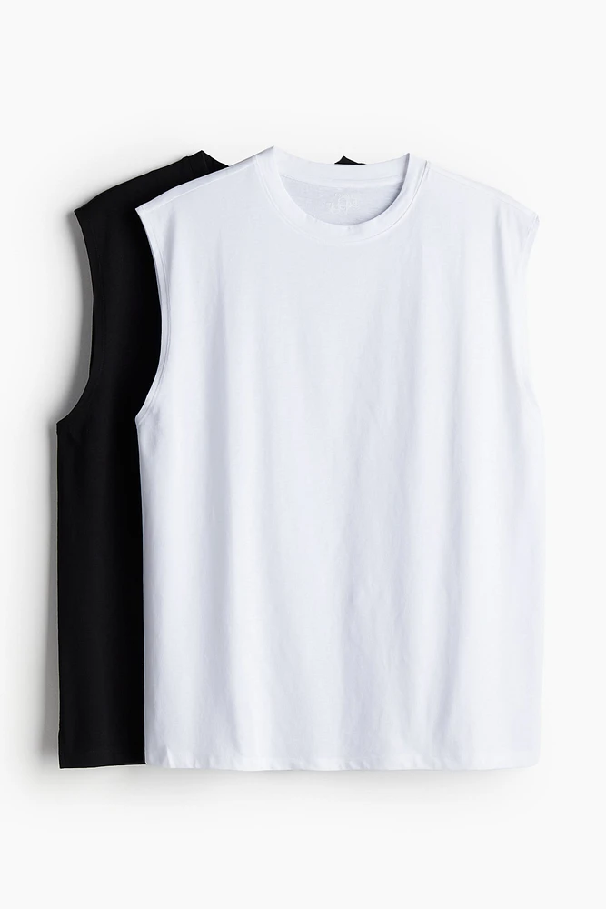 2-pack Loose Fit sports vest tops with DryMove™