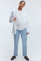 MAMA Straight Ankle Jeans