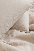 Linen King/Queen Duvet Cover Set