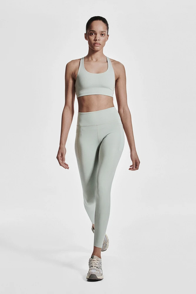Pocket-Detail Sports Leggings with DryMove™