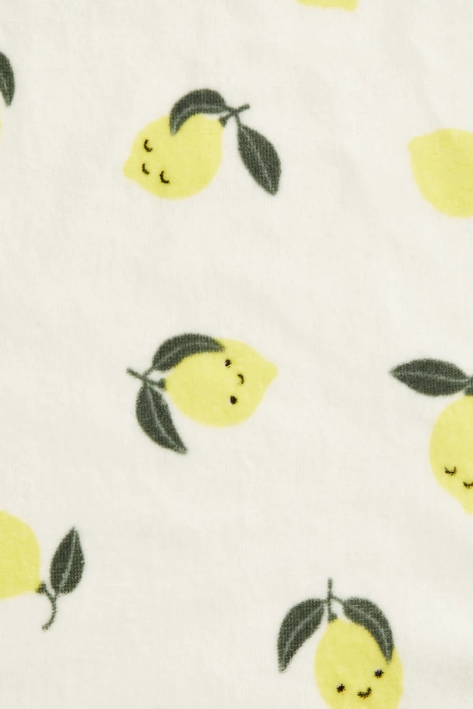 Patterned Bath Towel