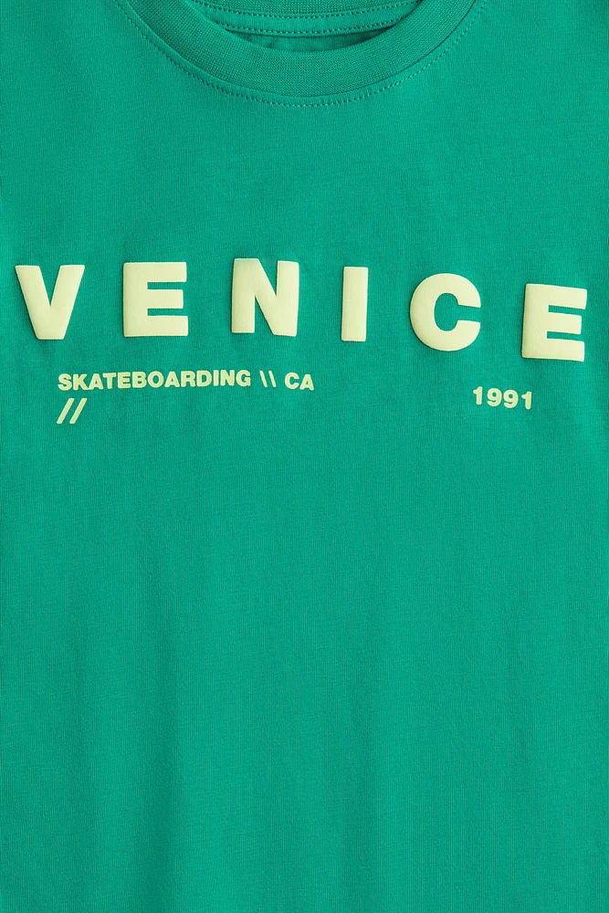 Loose-Fit Printed T-Shirt