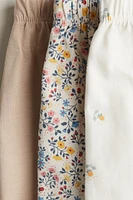 3-Pack Cotton Pants