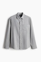 Chemise Coupe Classique en flanelle
