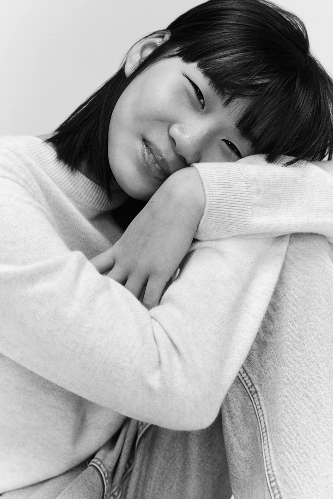 Cashmere-Blend Sweater