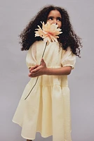 Patterned Organza Dress