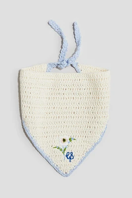 Embroidered-Detail Headscarf