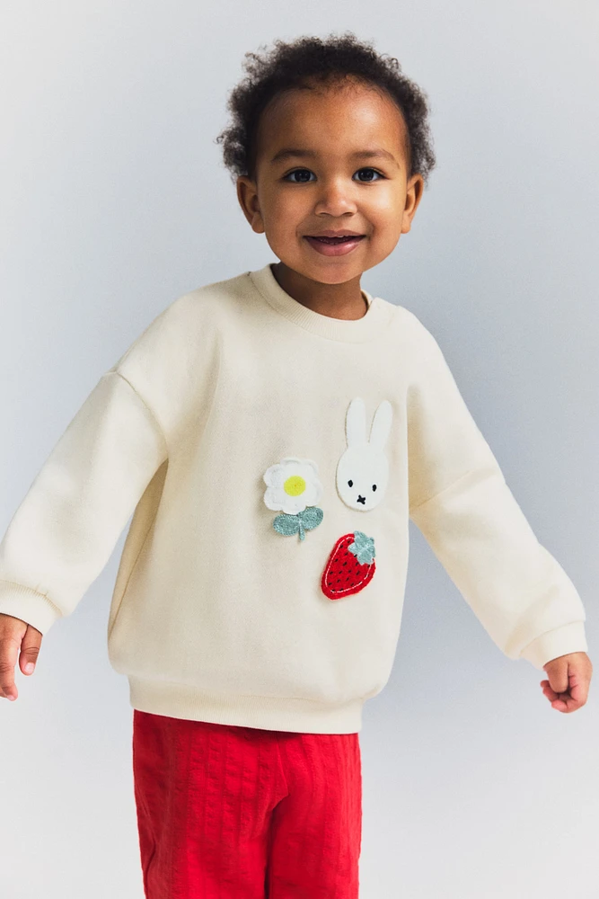 Appliquéd Sweatshirt