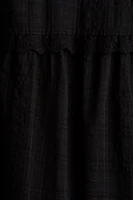 Dress with Tie Shoulder Straps