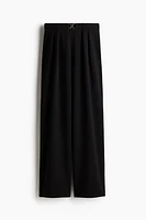 Buckle-detail Dress Pants