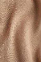 Flared-Skirt Lacing-Detail Dress