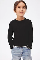 Rib-knit Sweater