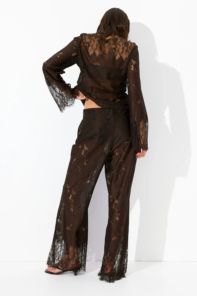 Bootcut Lace Pants