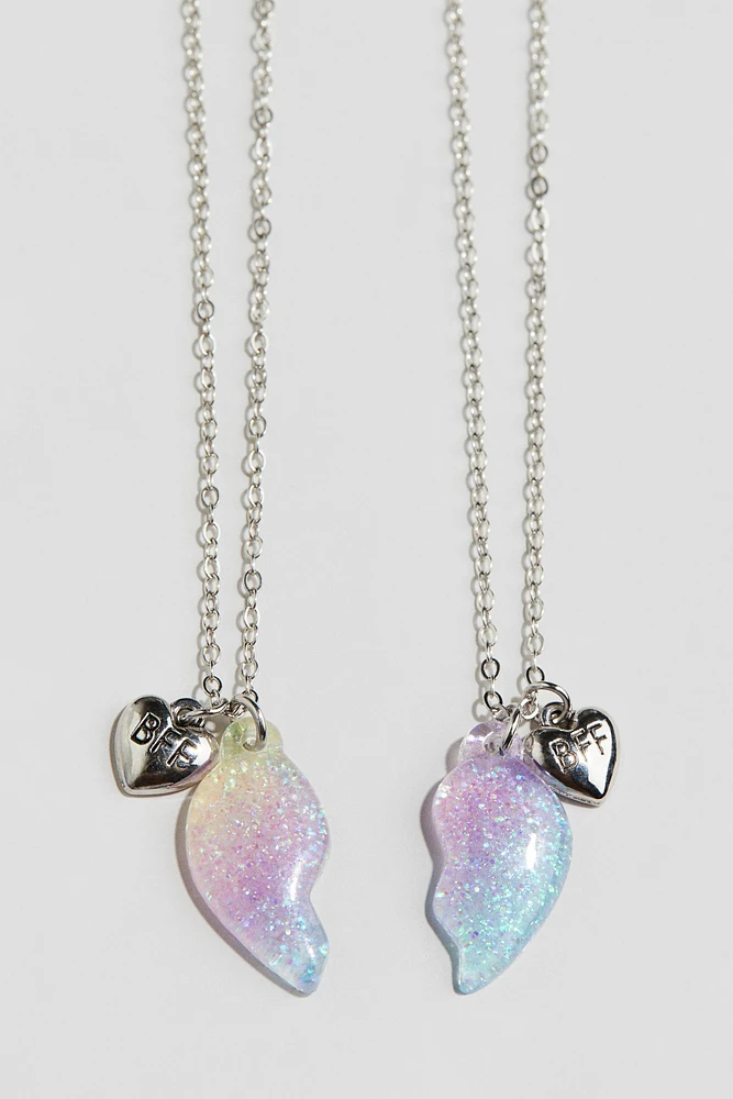 2-pack Friendship Necklaces